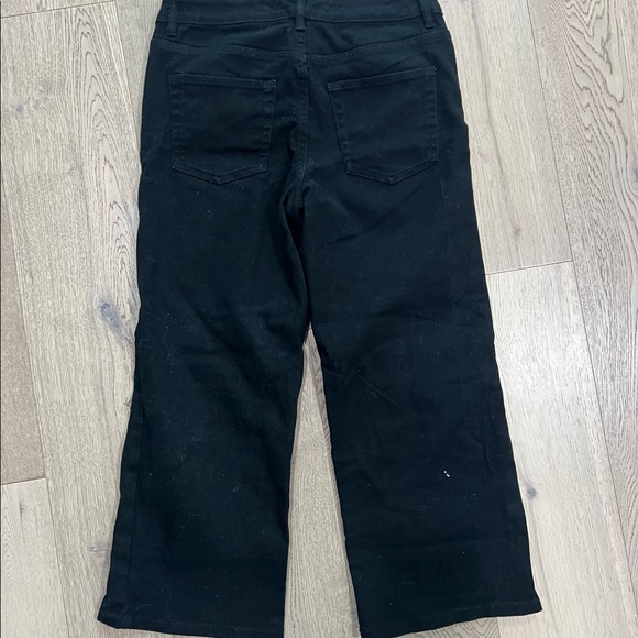 Joe Fresh wide leg cropped jeans - Picture 2 of 2